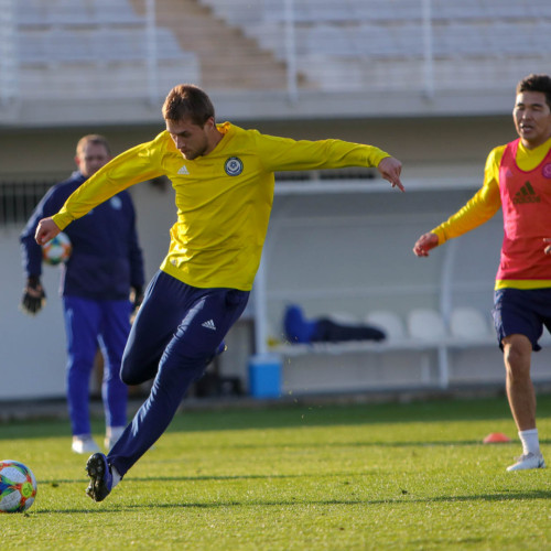 Kazakhstan National Team Pre-Match Training Session - Photo Report