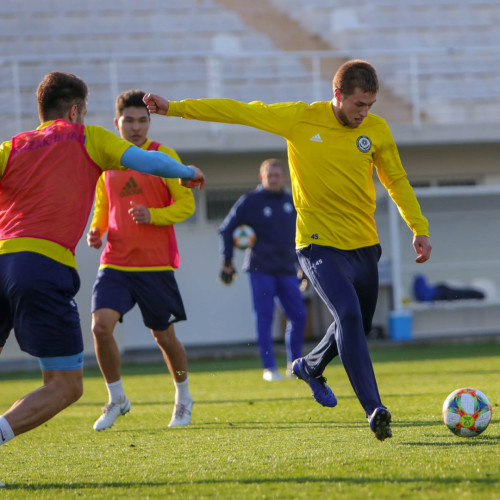 Kazakhstan National Team Pre-Match Training Session - Photo Report