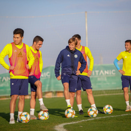 Kazakhstan National Team Pre-Match Training Session - Photo Report
