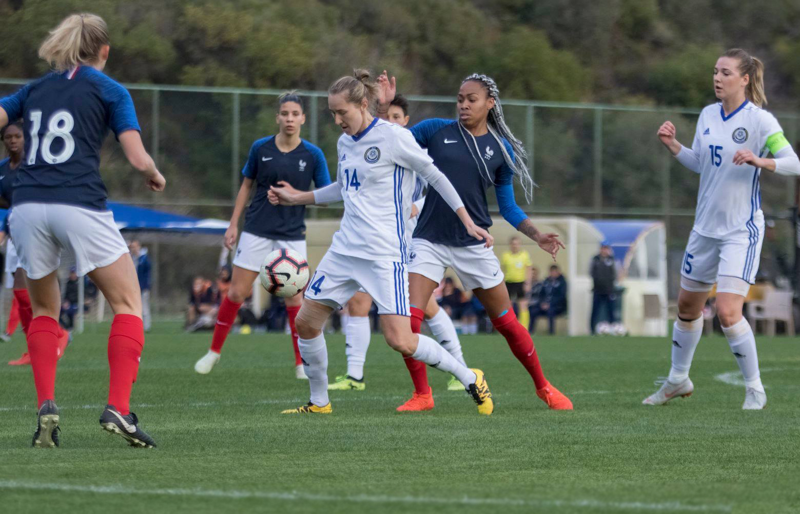 Kazakhstan Women's Team Played The First Match in 2019 Turkish Women's Cup
