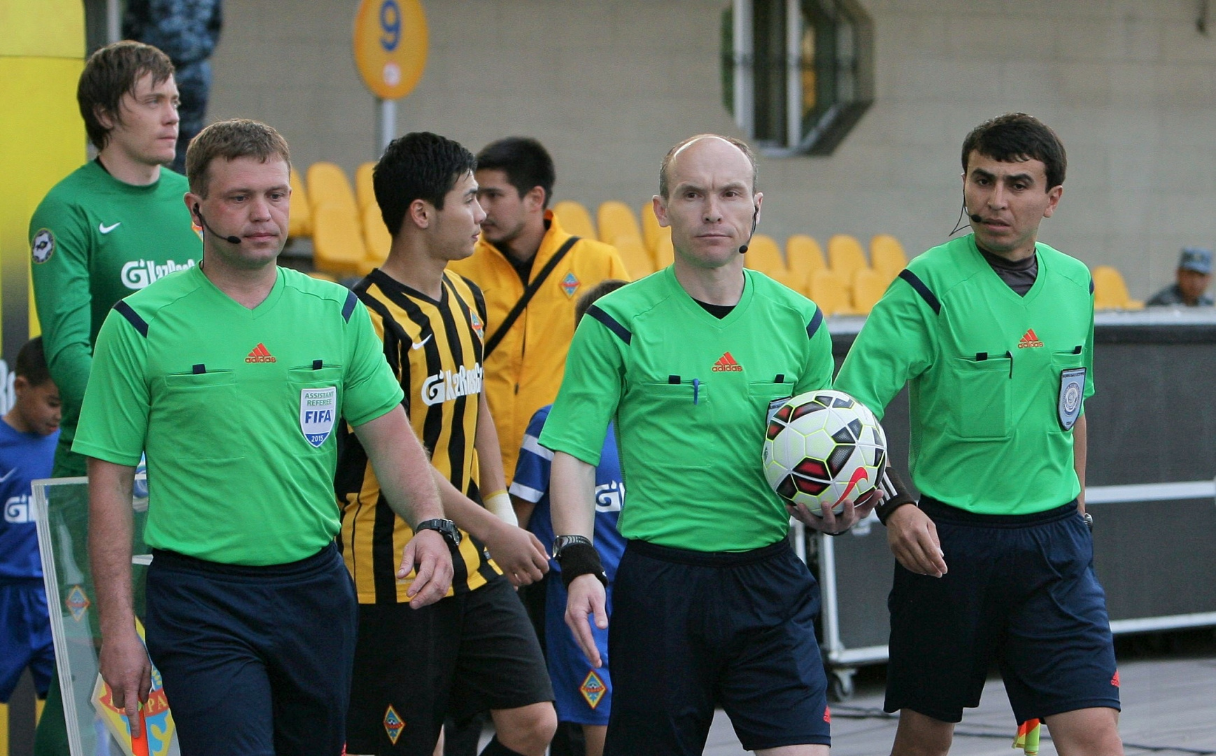 2019 Kazakhstan Super Cup Match Officials