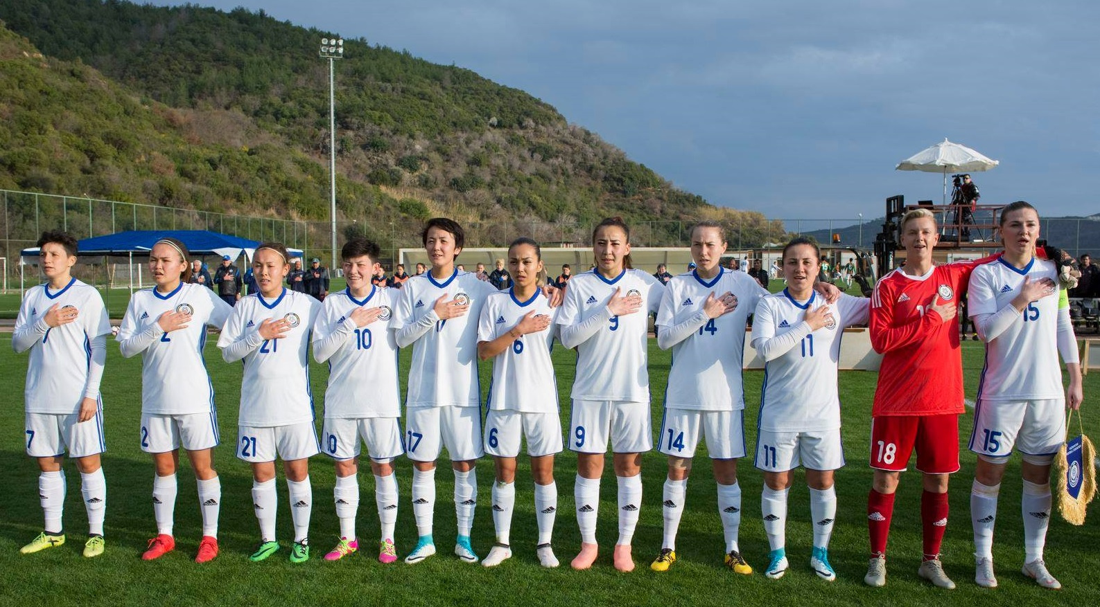 Kazakhstan Women's Team Tied With Jordan