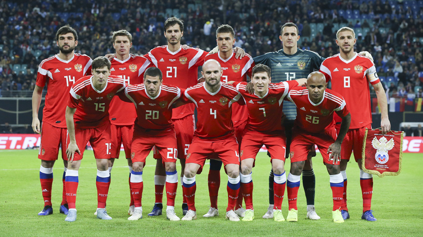 Russia National Team Squad for the matches against Belgium and Kazakhstan