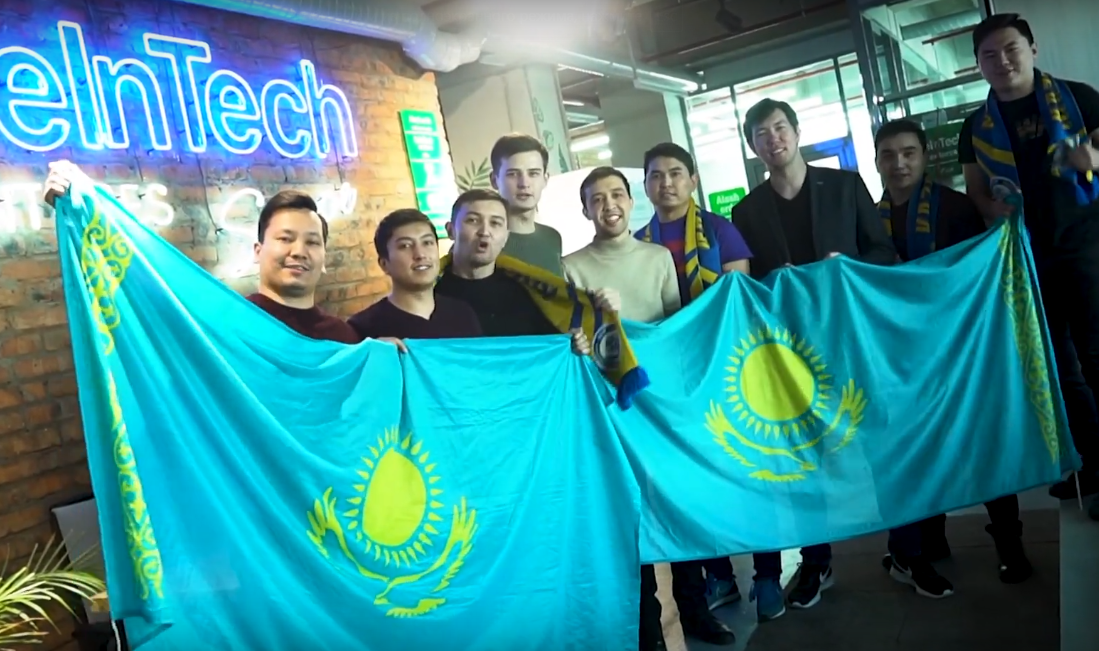 BeInTech Company Wishes Victory to the Kazakhstan National Team