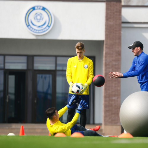Kazakhstan U-21 training session - photo report