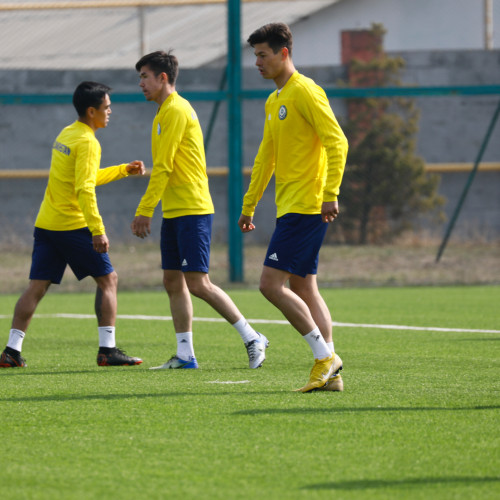 Kazakhstan U-21 training session - photo report