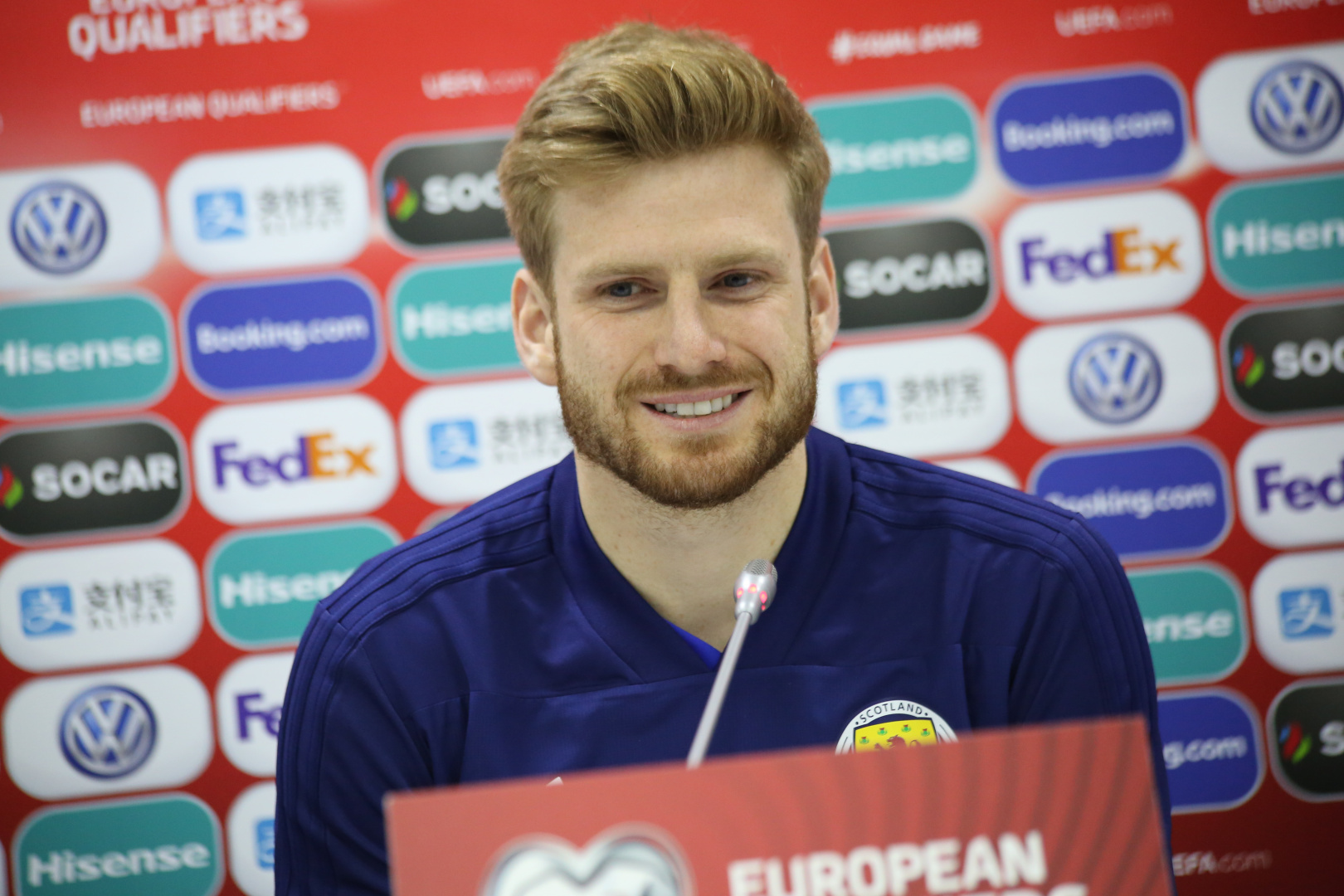 Stuart Armstrong: 'We should not underestimate the Kazakhstan team'
