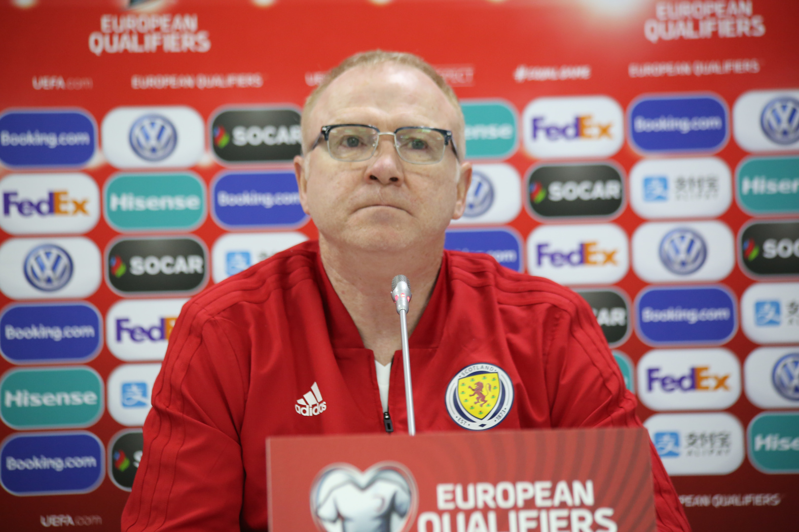 Alex McLeish: 'There is no guarantee that we will win tomorrow'