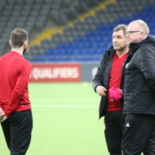 Scotland national team training session - Photo report