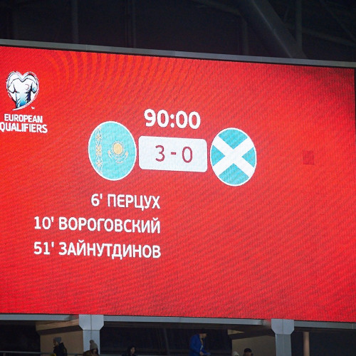 Kazakhstan (3:0) Scotland - Photo Report