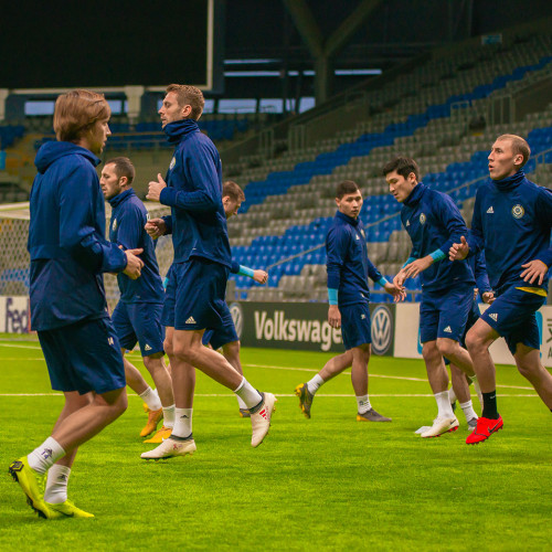 Kazakhstan national team training session - Photos