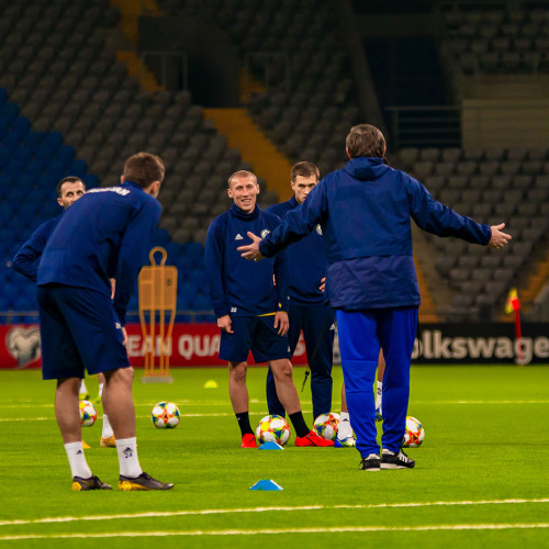 Kazakhstan national team training session - Photos