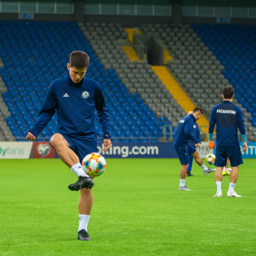 Kazakhstan national team training session - Photos