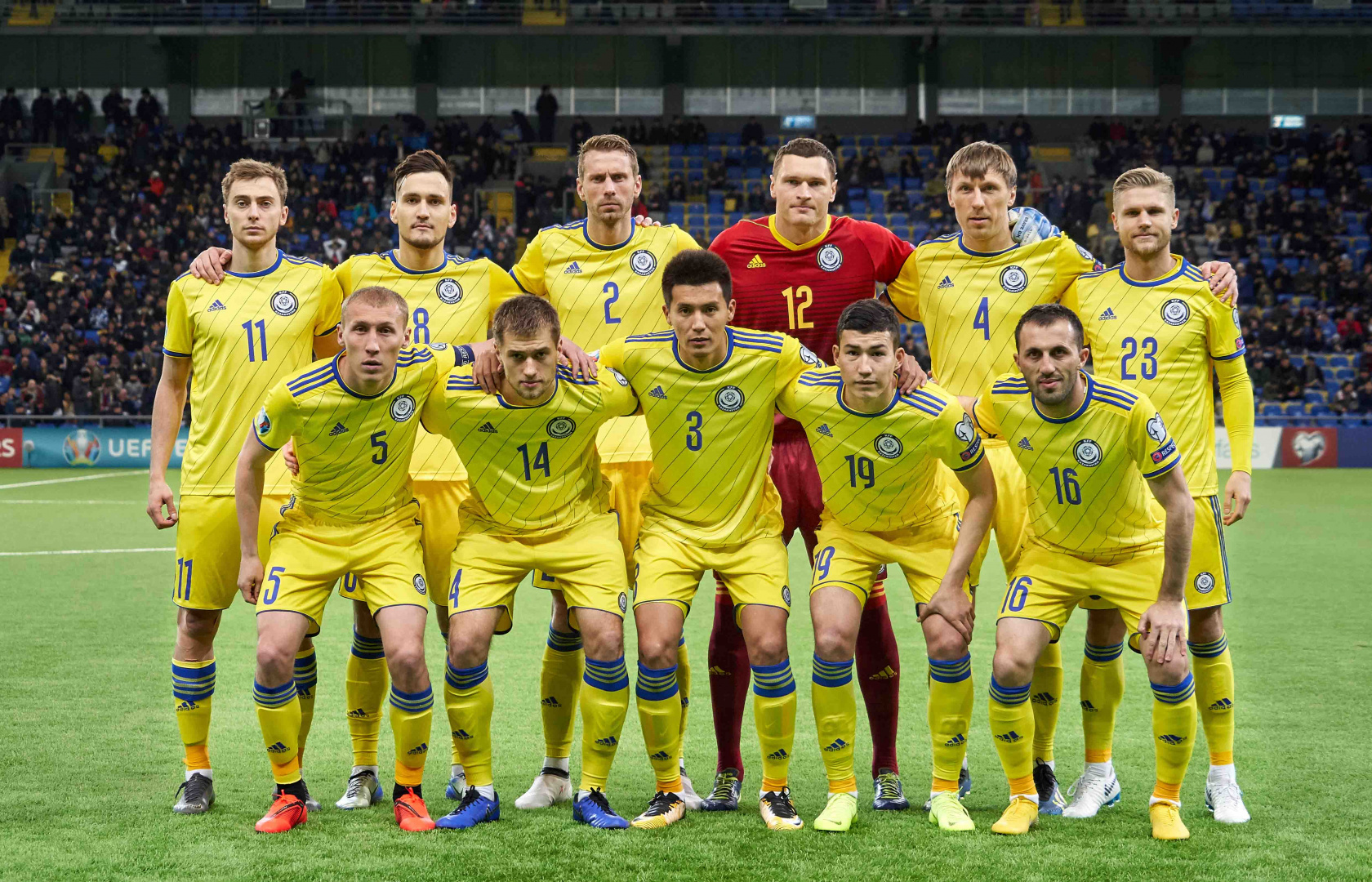Kazakhstan vs Russia - Starting Line-Up