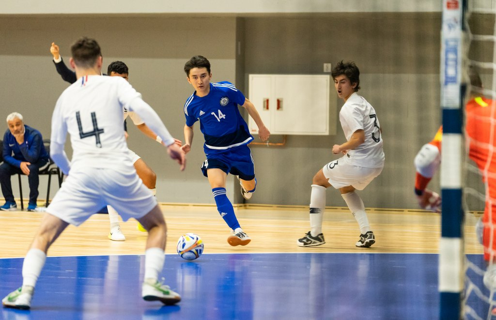 Kazakhstan U19 Futsal Team Played Its Second Match