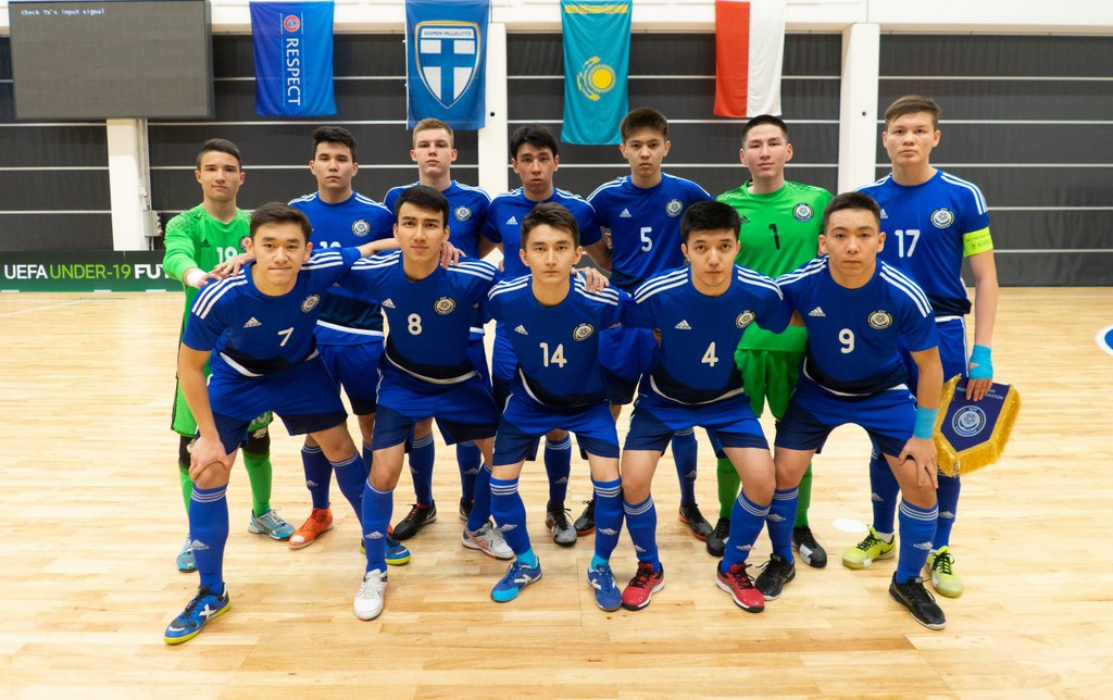 Kazakhstan COMPLETES its performance IN THE UEFA Under -19 Futsal euro 2019