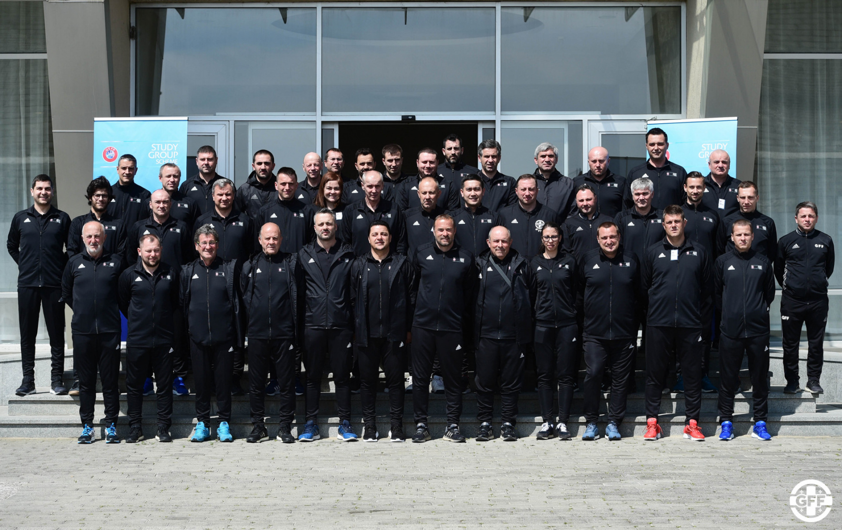 KFF representatives take part in UEFA coaching workshop