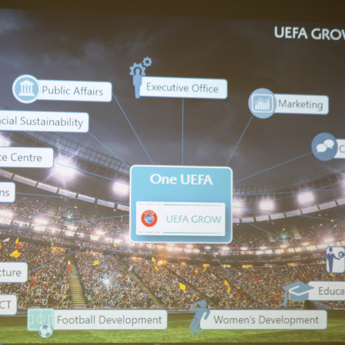 UEFA Representative Visits KFF