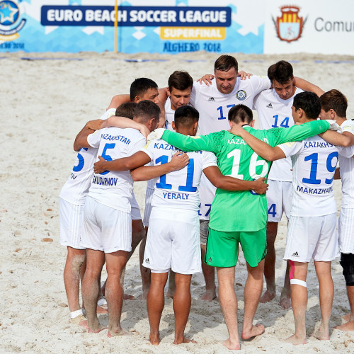 Kazakhstan Beach Soccer Team will play in the 2019 World Beach Games