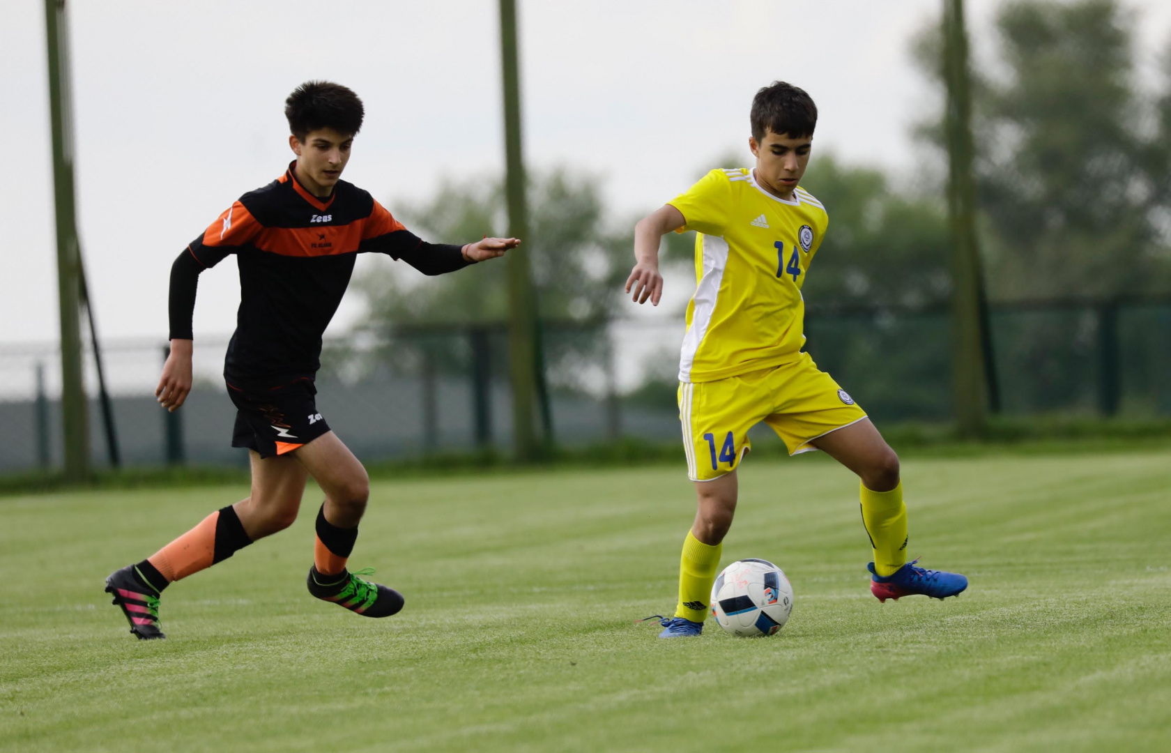 Kazakhstan U15 Play Friendly Match