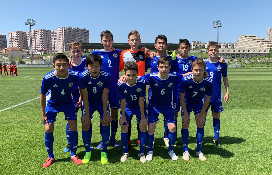 Kazakhstan U15 Lost First Match at the UEFA Development Cup