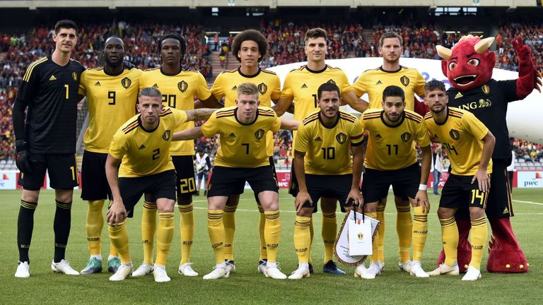 Belgium National Team Squad for the Match against Kazakhstan