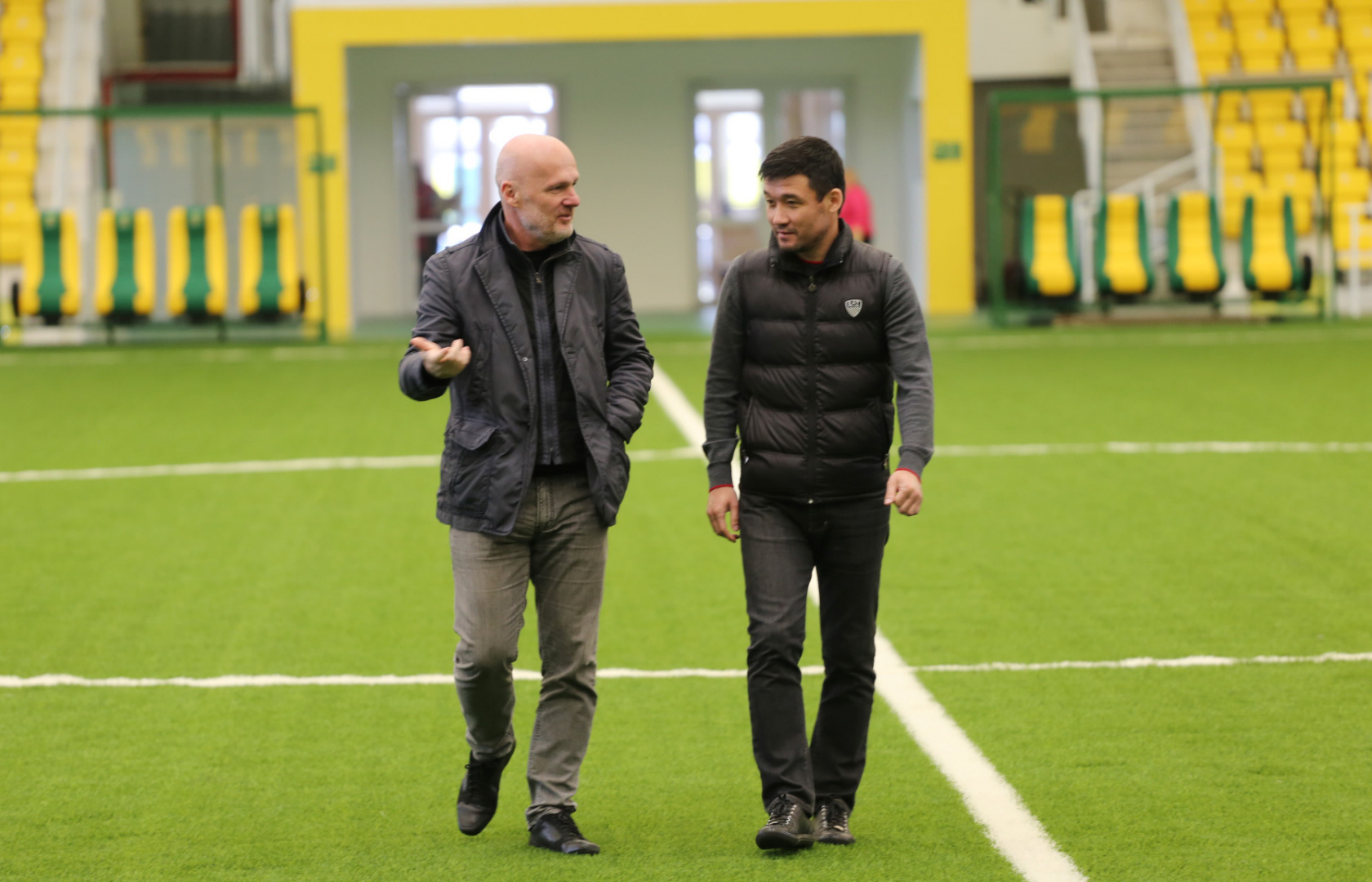 Michal Bilek Visits Kostanay