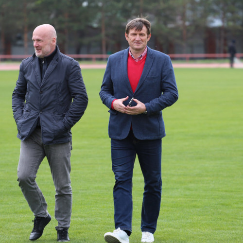 Michal Bilek Visits Kostanay
