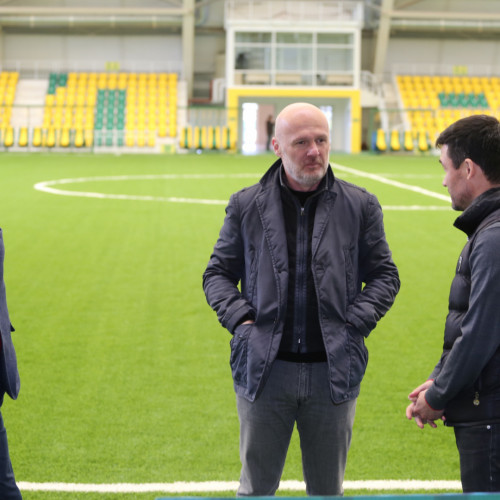 Michal Bilek Visits Kostanay