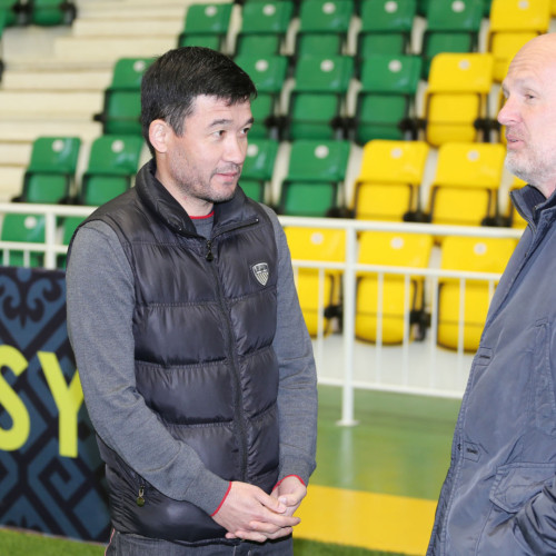 Michal Bilek Visits Kostanay