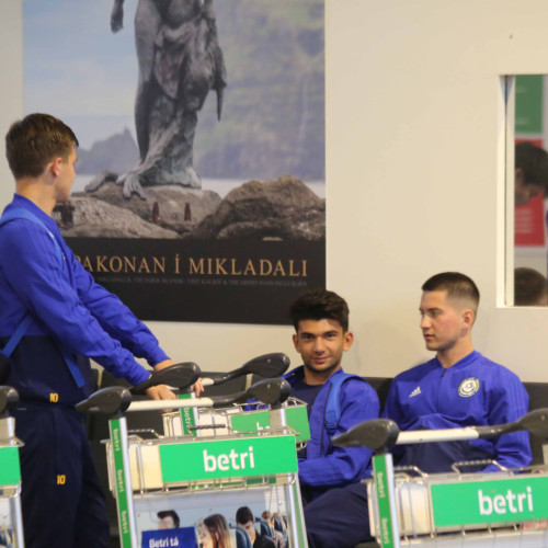 Kazakhstan U-21 Arrive in the Faroe Islands