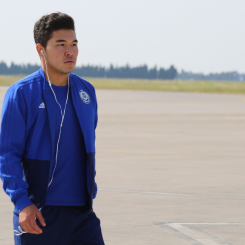 KAZAKHSTAN U-21 ARRIVE In PODGORICA
