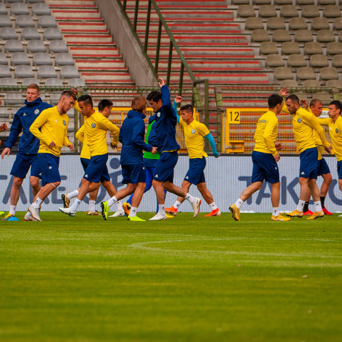 KAZAKHSTAN NATIONAL TEAM'S PRE-MATCH TRAINING SESSION - PHOTOS