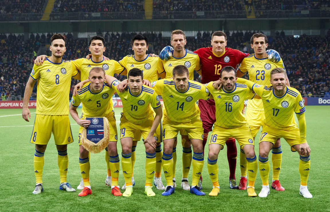 KAZAKHSTAN vs BELGIUM - STARTING LINE-UP 