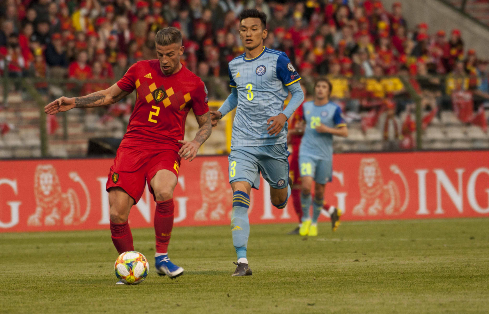 BELGIUM (3:0) KAZAKHSTAN - PHOTOS
