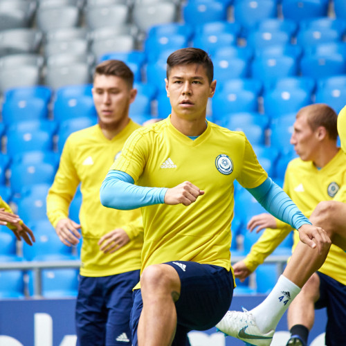 Kazakhstan Pre-match Training Session - Photos
