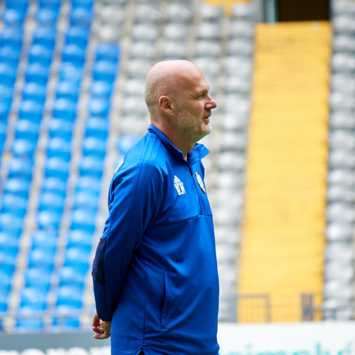 Kazakhstan Pre-match Training Session - Photos