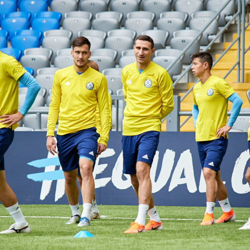 Kazakhstan Pre-match Training Session - Photos