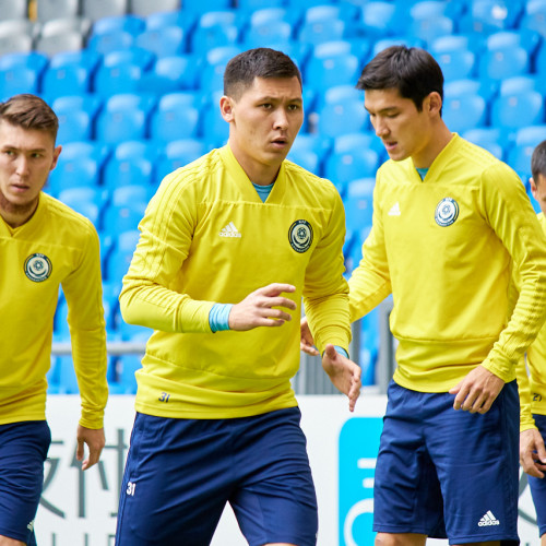 Kazakhstan Pre-match Training Session - Photos