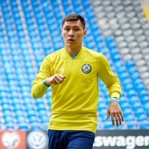 Kazakhstan Pre-match Training Session - Photos