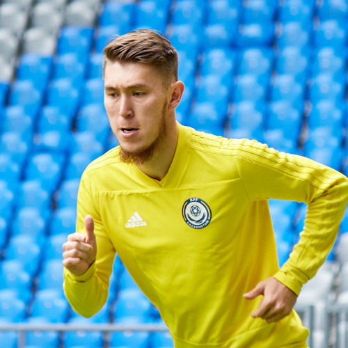 Kazakhstan Pre-match Training Session - Photos
