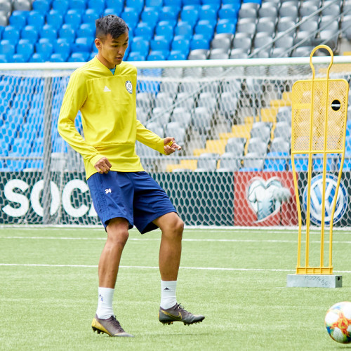 Kazakhstan Pre-match Training Session - Photos