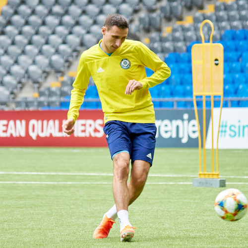 Kazakhstan Pre-match Training Session - Photos