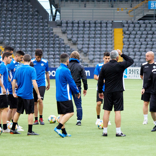 San Marino Pre-match Training Session - Photos
