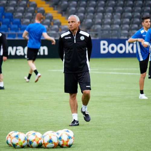San Marino Pre-match Training Session - Photos