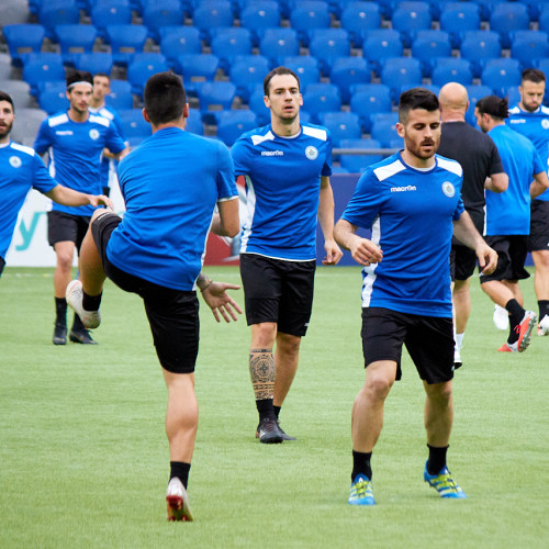 San Marino Pre-match Training Session - Photos