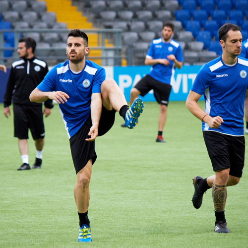 San Marino Pre-match Training Session - Photos