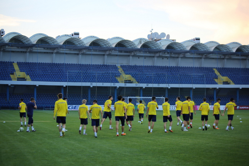 Kazakhstan U21 pre-match training session - Photos
