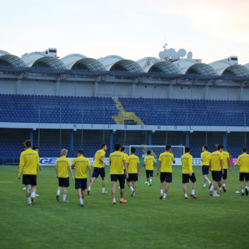 Kazakhstan U21 pre-match training session - Photos