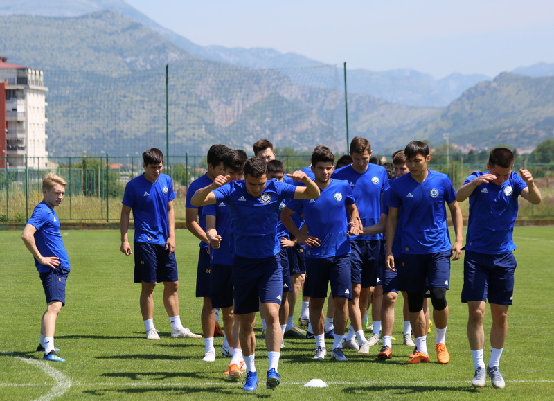 Kazakhstan U-21 training session in Podgorica -Photos